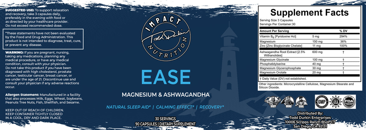 Ease - Magnesium & Ashwagandha