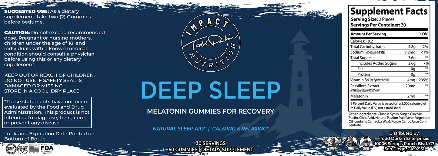 Deep Sleep Gummies